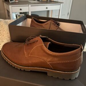 Rockport Men's Brown Leather Oxfords